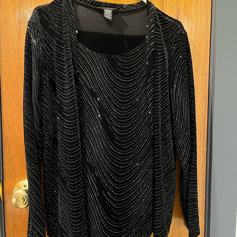 Two Piece Holiday/ Special Occasion Jacket top with matching pants
